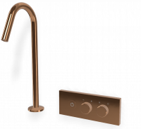 Смеситель для раковины настенный с изливом для столешницы Fima carlo frattini Switch ON F5951C схема 9