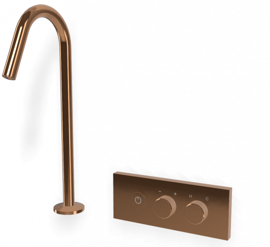 Смеситель для раковины настенный с изливом для столешницы Fima carlo frattini Switch ON F5951C схема 9