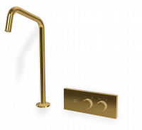 Смеситель для раковины настенный с изливом для столешницы Fima carlo frattini Switch ON F5951D схема 3