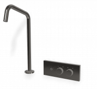 Смеситель для раковины настенный с изливом для столешницы Fima carlo frattini Switch ON F5951D схема 7