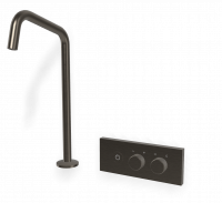 Смеситель для раковины настенный с изливом для столешницы Fima carlo frattini Switch ON F5951D схема 8