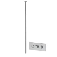 Cмеситель для раковины для настенного монтажа с потолочным изливом Fima carlo frattini Switch ON F5951E схема 1