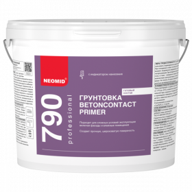 Грунтовка Neomid BetonContact Primer 3кг для Фасада и Внутренних Работ / Неомид