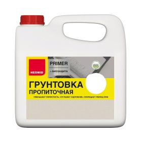 Грунтовка Пропиточная Neomid Primer 1л Концентрат (1:9) для Бетонных Оснований, Глубокого Проникновения / Неомид Праймер