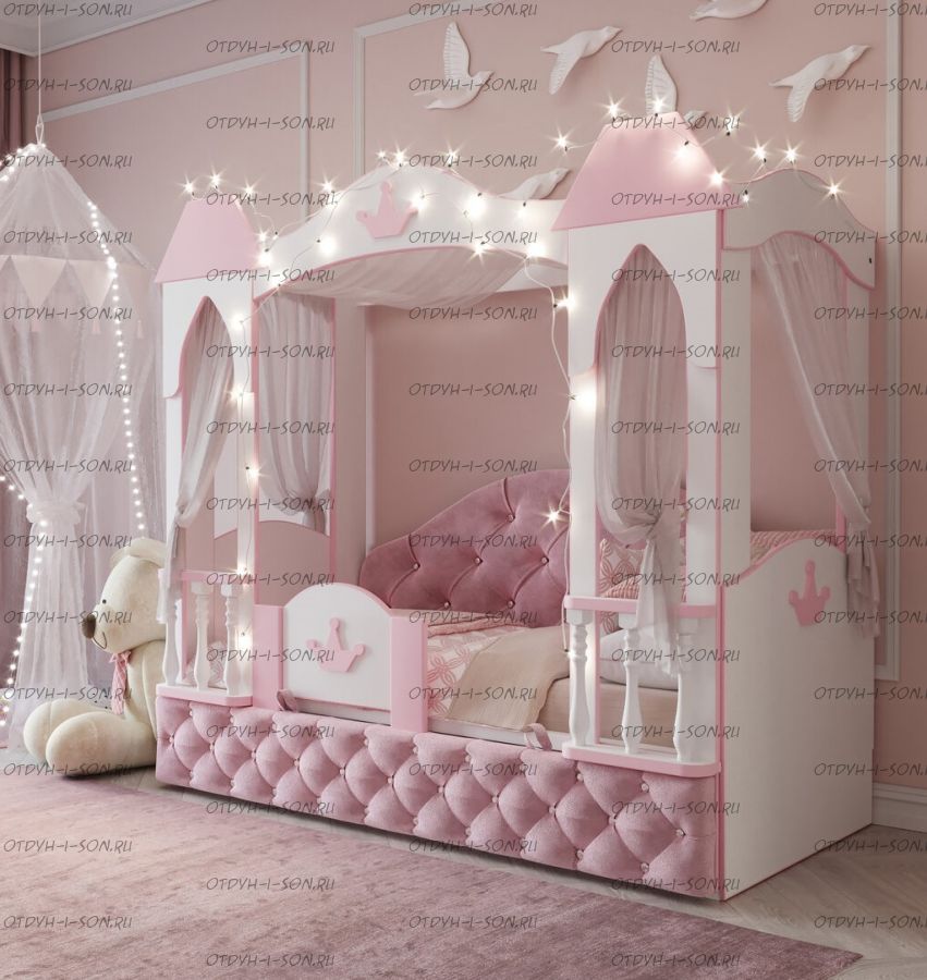 Кровать Замок (Принцесса) массив №4