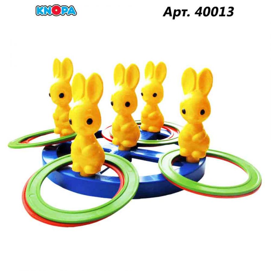 Игра "Кольцеброс "Зайчики"