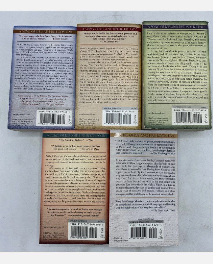 Все собрание Игры Престолов/ английский