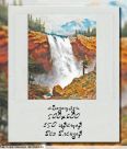 Набор для вышивания "Водопад."