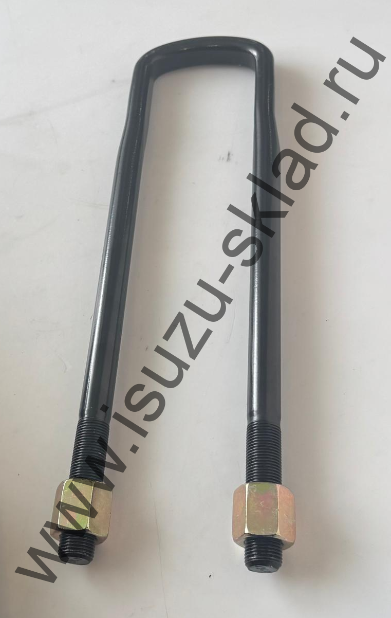 Стремянка рессорная 18x72x345 nqr90 задн в комплекте с гайками