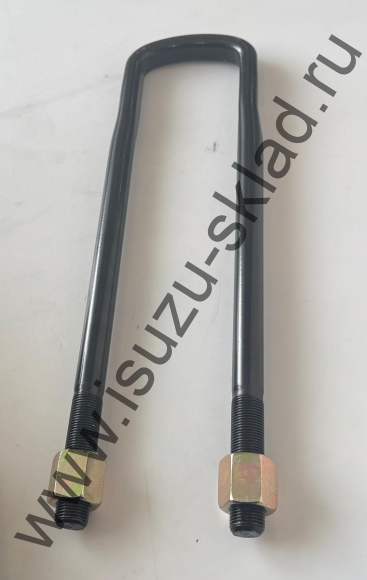Стремянка рессорная 18x72x345 nqr90 задн в комплекте с гайками