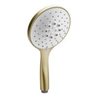 Ручная лейка 3-позиционная с защитой от известкового налёта, цвет Brushed Brass PVD 14376727 схема 1