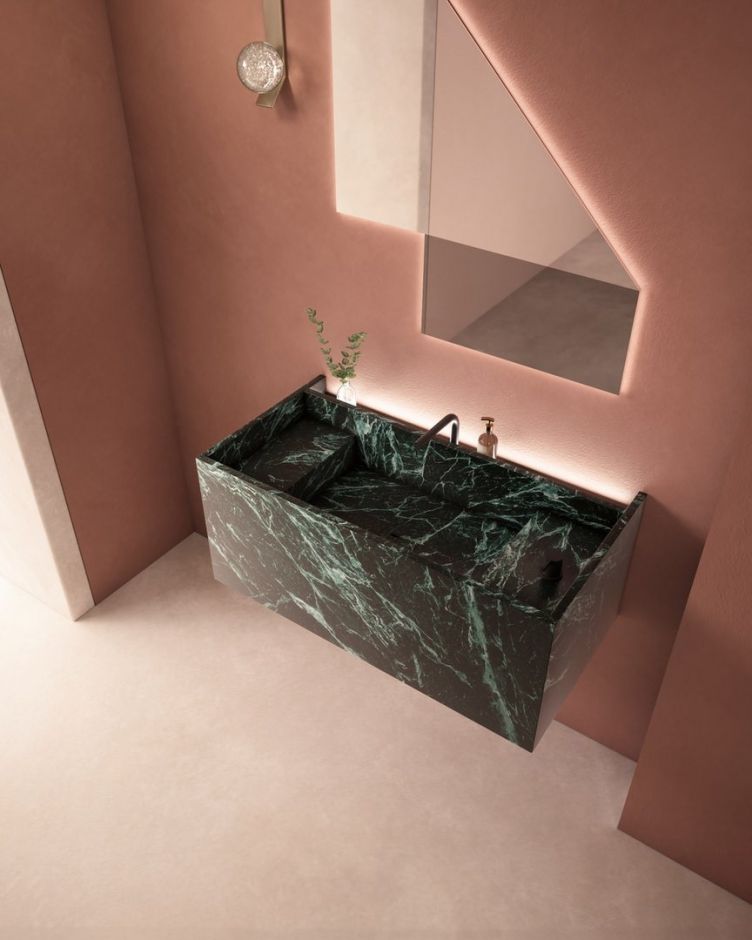 Моноблок-раковина подвесная Antonio Lupi MySTREET 90/108/126х47 MYSTRA190/MYSTRA2108/MYSTRA4126 ФОТО