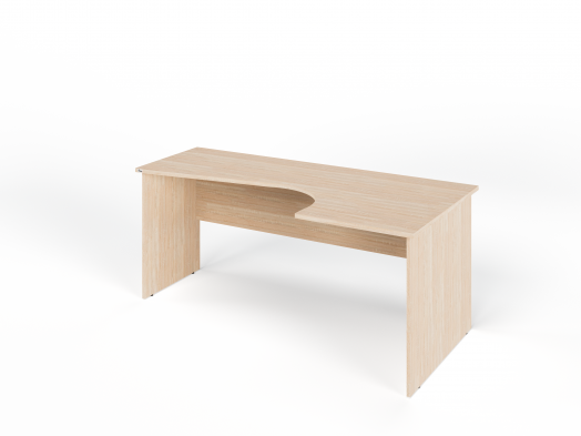 PC4-18 R Офисный стол угловой Правый 1800х1100х750