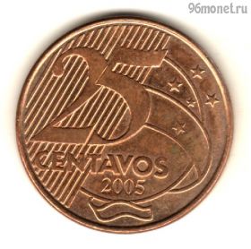 Бразилия 25 сентаво 2005