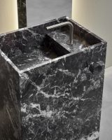 Раковина-моноблок напольная Antonio Lupi MySTREET FLOOR 54/72/90х40 слив в стену/пол схема 2