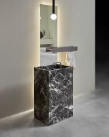 Раковина-моноблок напольная Antonio Lupi MySTREET FLOOR 54/72/90х40 слив в стену/пол схема 4