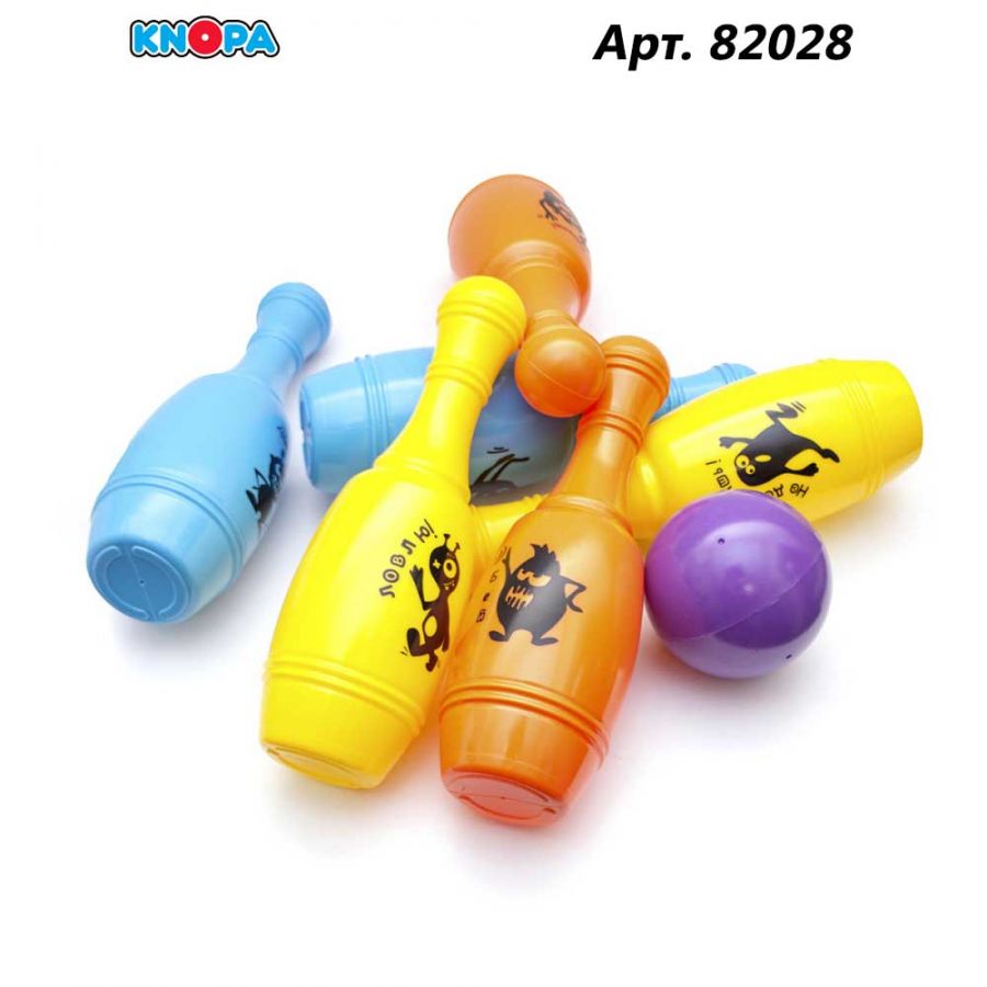 Набор "Прикольные кегли Дуэт" КНОПА