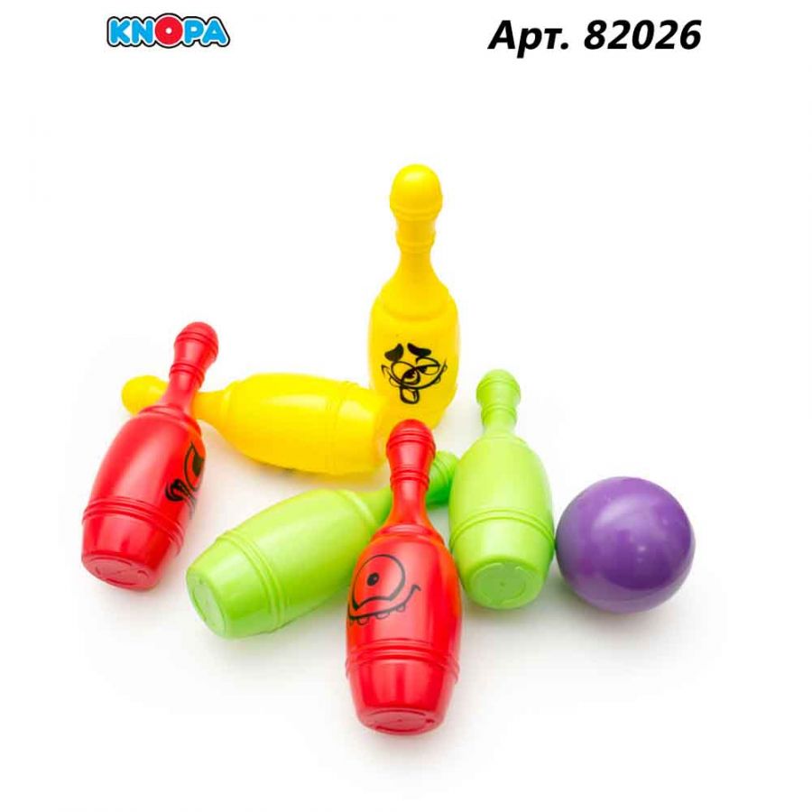 Набор "Прикольные кегли" малые КНОПА