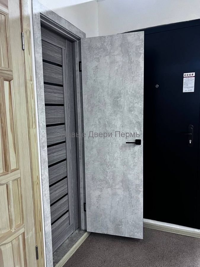 ДПГ Цемент светлый кромка черная