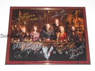 Автографы: Викинги / Vikings. 7 подписей. Фиммел, Людвиг, Уинник, Скарсгард, Хёрст и др.