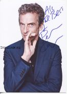 Автограф: Питер Капальди. Доктор Кто / Doctor Who