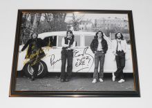 Автографы: Пол Маккартни, Ринго Старр. The Beatles