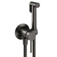 Гигиенический душ со смесителем Plumberia Selection IXO XO2000BO душ и держатель из металла шланг PVC 1250 мм схема 7