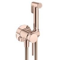 Гигиенический душ со смесителем Plumberia Selection IXO XO2000BO душ и держатель из металла шланг PVC 1250 мм схема 17