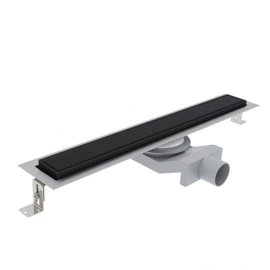 Трап душевой встраиваемый с решеткой из стали Plumberia Selection PS IN-TILE PST60 6x60 схема 3