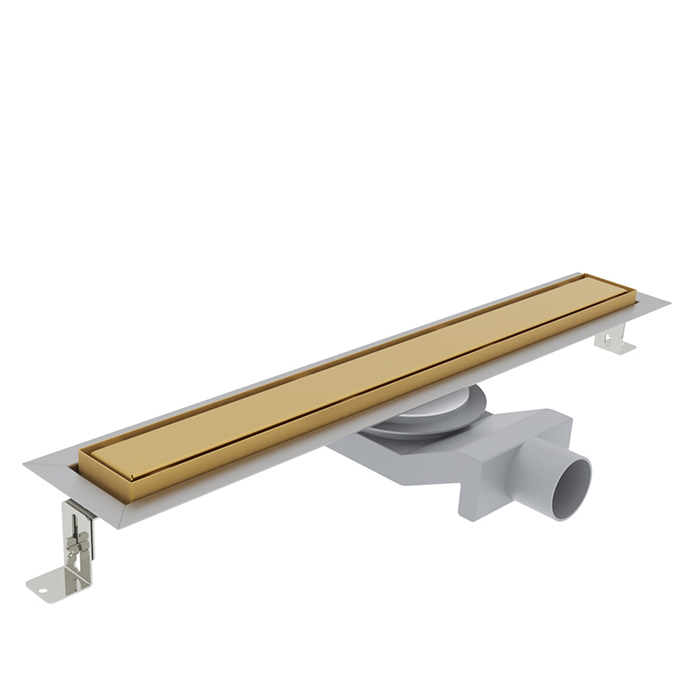 Трап душевой встраиваемый с решеткой из стали Plumberia Selection PS IN-TILE PST60 6x60 ФОТО