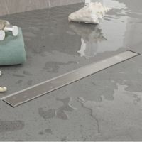 Трап душевой в пол Plumberia Selection PS LINEAR PSL80 6x80 схема 1