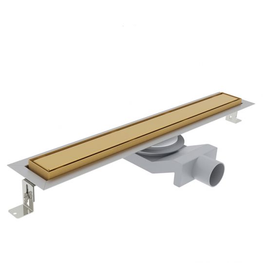 Трап душевой в пол Plumberia Selection PS IN-TILE PST80 комбинированный затвор 6x80 схема 5