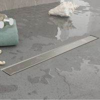 Душевой трап в пол Plumberia Selection PS LINEAR PSL120 6x120 схема 1