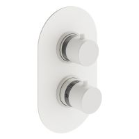 Смеситель термостат встраиваемый Plumberia Selection XOT5040 для душа 2 выхода со встраиваемой частью схема 1