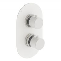 Смеситель термостат встраиваемый Plumberia Selection XOT5050 для душа 3 выхода со встраиваемой частью схема 1