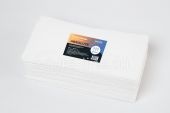 35*70 Полотенца Absolute пачка White Line белые 50шт