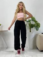 Брюки карго 60126 [черный]