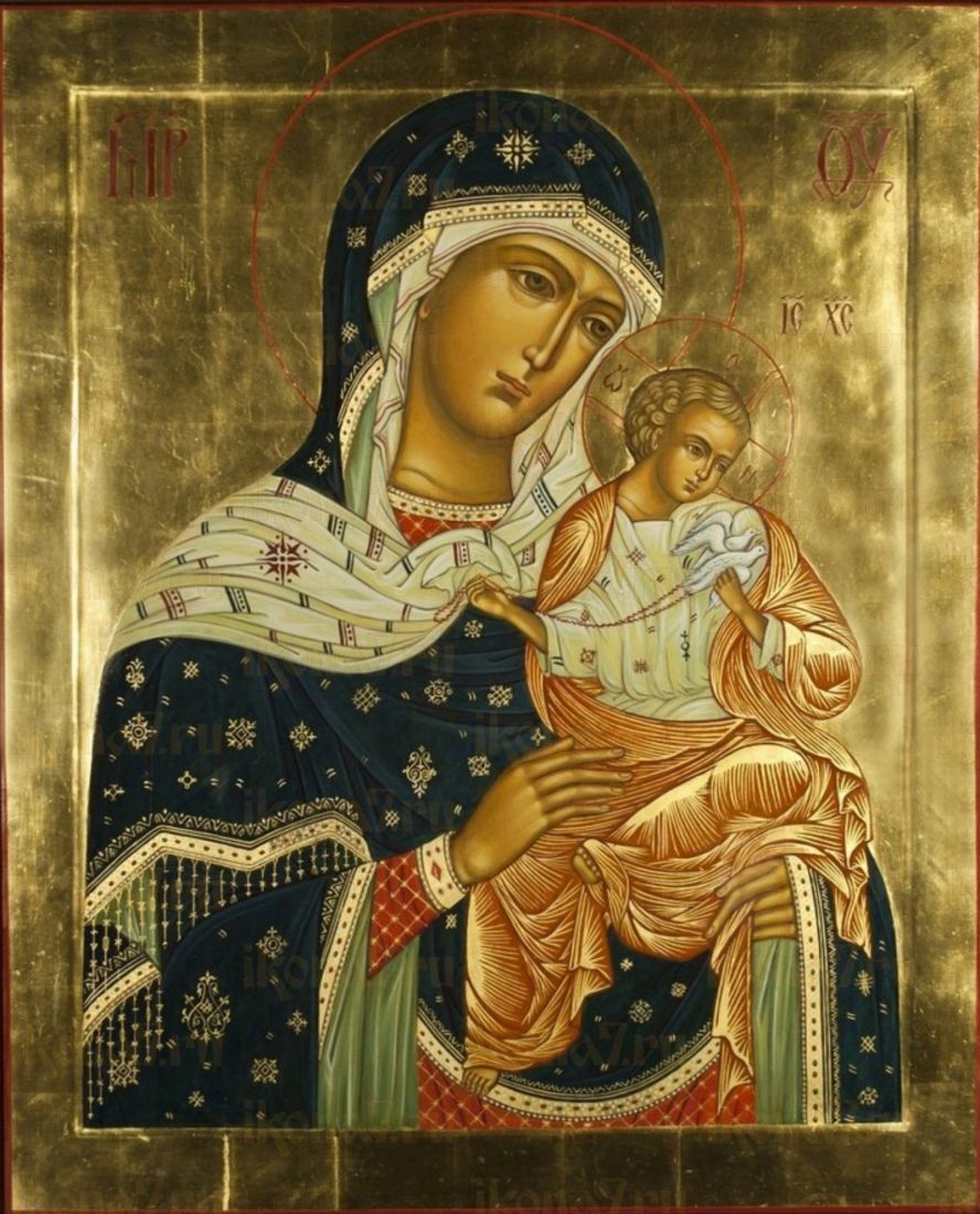 Икона Коневская (рукописная)