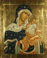 Икона Коневская (рукописная)