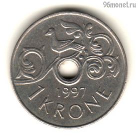Норвегия 1 крона 1997