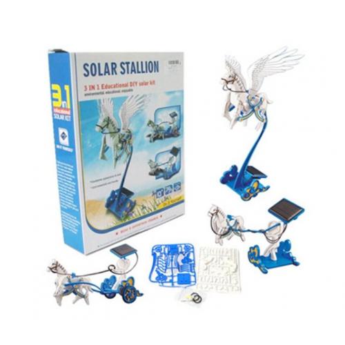 Конструктор на солнечной батарее 3 в 1 Stallion Educational Diy Solar Kit оптом