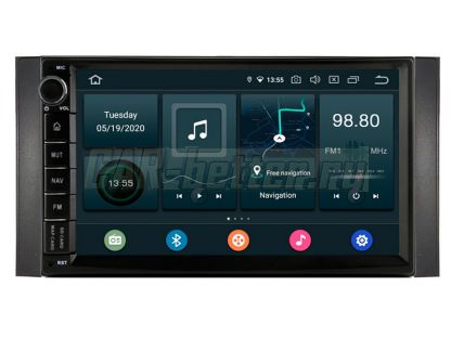 Магнитола Nissan March (K13), Note 2, Dayz 2 2010-2024, 2 DIN, Mekede (MKD-7063-P30)