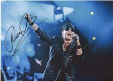 Автограф: Клаус Майне. Scorpions