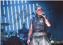 Автограф: Тилль Линдеманн. Rammstein