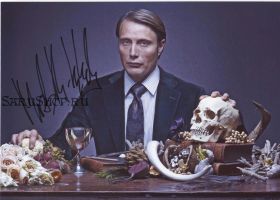 Автограф: Мадс Миккельсен. Ганнибал / Hannibal