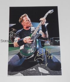 Автограф: Джеймс Хэтфилд. Metallica