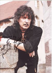 Автограф: Ричи Блэкмор. Deep Purple, Rainbow, Blackmore’s Night