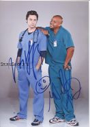 Автографы: Зак Брафф, Дональд Фэйсон. Клиника / Scrubs