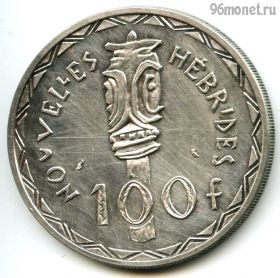 Новые Гебриды 100 франков 1966 ESSAI