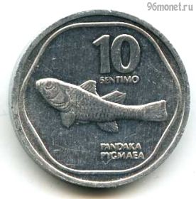Филиппины 10 сентимо 1991